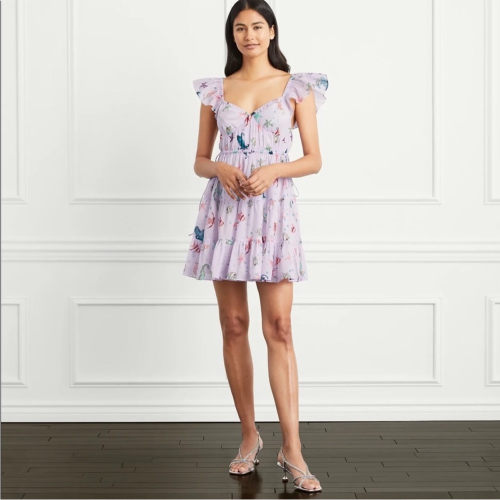 NWT Hill House Lucia Dress in Sea Creatures